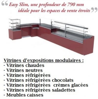 Linaire de vente EASY SLIM 790 Faible profondeur