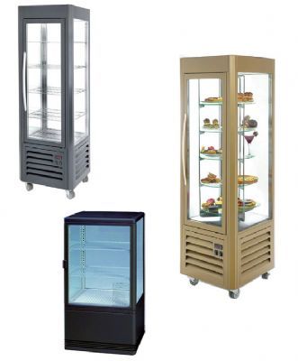 Vitrine rfrigres 4 faces vitres
