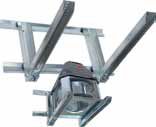 Chaise support mural pour tourelle 050