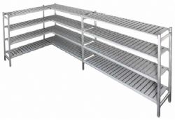 Rayonnage 1675/2840x450x1700mm - 4 niveaux