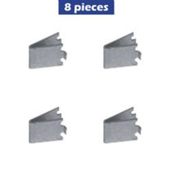 Kit de 8 clips pour armoires