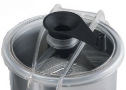 
Couvercle avec racleur de cuve pour cutter mélangeur 4,5 litres
