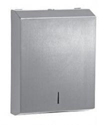 Distributeur inox essuie-mains 285x100x370mm