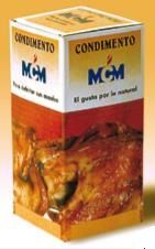 Condiment spécial pour poulets - Boîte de 5 kgElaboré seulement avec des produits naturels, sans additifs et sans conservateurs.Réhausse la saveur des rôtis.