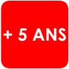 + 5 ans de garantie pièces et main-d'oeuvre