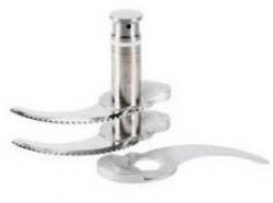 Couteau cranté 3 lames pour broyages pétrissages