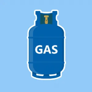 Friteuse avec gicleur pour gaz bouteille (Butane Propane) 13206
