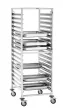 Chariot de transport en inox  GN2/1   18 niveaux  BARTSCHER