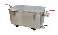 Bac  graisse professionnel inox 20 litres avec couvercle 31CG010202