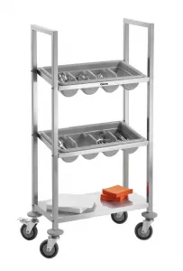 Chariot  couvert en inox  BARTSCHER TBST200