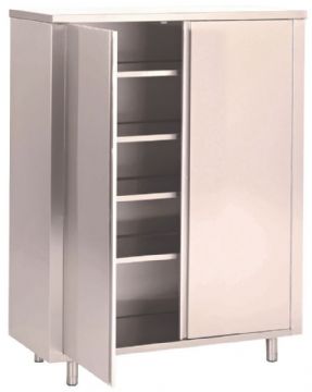 Armoire inox  portes battantes - 1200mm