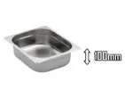 Bac gastro inox GN 1/2 profondeur 100mm
