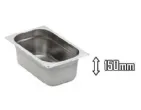 Bac gastro inox GN 1/4 profondeur 150mm