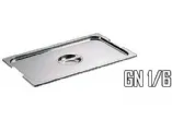 Couvercle pour bac gastro inox GN 1/6