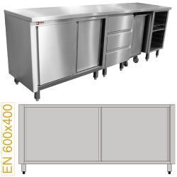 Module tour ptissier sec - armoire 2 portes