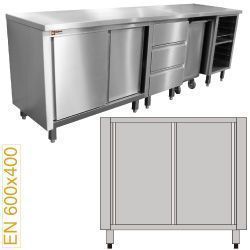 Module tour ptissier sec - armoire 2 portes