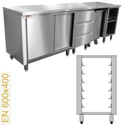 Module tour ptissier sec - plateau 6 nivx 600x400