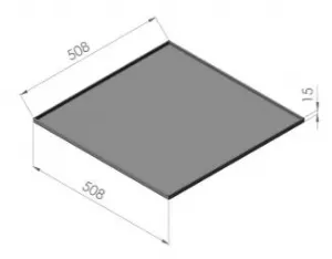 Egouttoir pour paniers 400x400mm  poser sur lave-verres Stockage parfait pour vos paniers de lavage car ils collectent l'eau rsiduelle et aident  prvenir la formation de flaques sur le comptoir et dans la laverie. 62 004 571