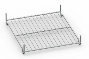 Grille de fond de cuve 	Place directement sur le fond de cuve pour viter tout contact direct du produit avec le fond de cuve. Les aliments sont ensuite chargs sur la grille. 60.74.832