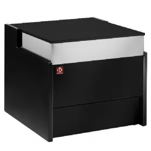 Elment caisse 1000 mm - NOIR Avec plan de travail en granit Dimensions : 1000x1085x915mm VZT-1000/B5_PROMO