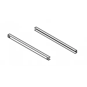 Paire de glissires inox PGLISSINOX597