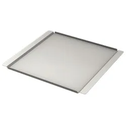 Plaque en acier inox 460x340mm PL4F-P