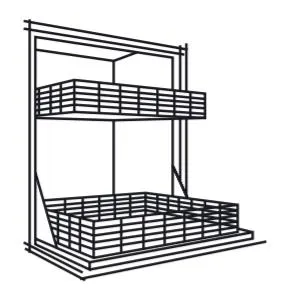 Supplment pour le double panier 04509060-MLP70