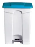 Poubelle avec couvercle couleur bleue DIFP90BL