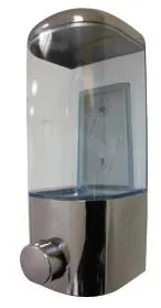 Distributeur de savon manuel 0,5Litres 80x80x200mm DIST91