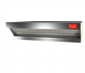 Hotte en acier inox PizzaGroup FLAME K9-18 P13FL10010