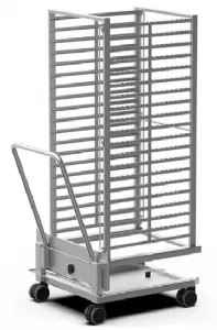 Chariot de cuisson en acier XEVTL-2021