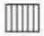 Grille inox pour 6 pains, 6x1 de 80x400mm