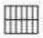 Grille inox pour 12 sandwichs, 6x2 de 80x200mm