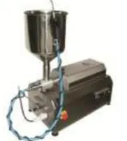 Doseuse injecteuse pour chocolat ou miel  	Systme manuel avec pdale et pistolet de dosage inclus. 	Panneaux en acier inox. 400 Volt 50 Hz 3 PH. ZRIEMP/CHOCOLATMIEL