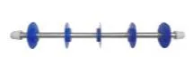 Couteau  disques en rsine d'actal (disques inclus: maximum 6 pieces, selon Votre necessit) RTD CROISSANT