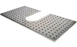 Support pour maintien plats chauds Dimensions : 695x405x30mm SHT/60