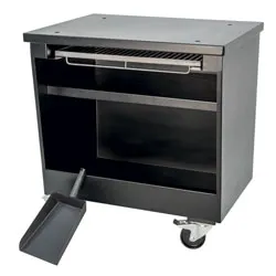 Soubassement sur roues avec rangement charbon Dimensions : 885x685x830mm BRC/75-N