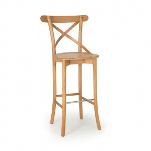 Tabouret de bar en bois BELLO BAR SANDALYECI B00073 Tabouret