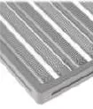 Filet de cuisson sans revtement 400x800 5 alvoles avec cadre renforc