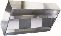 Hotte professionnelle sans moteur longueur 1500mm PROLINE ALVENE 118T1315