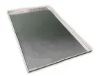 Plaque ptisserie aluminium 600x800mm non perfore 4 bords droits