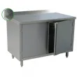 Meuble inox portes battantes 1000x700mm BERTRAND - TFB/107