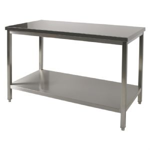 Table inox soudée Largeur 600mm - Profondeur 700mm BERTRAND Table inox soudée Largeur 600mm - Profondeur 700mm BERTRAND