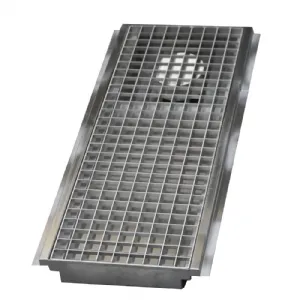 Caniveau de sol vacuation latrale 600x300mm BERTRAND - CNL/063 CNL/063