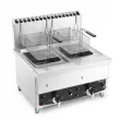 Friteuse professionnelle gaz  poser 2 x 10 Litres CASSELIN