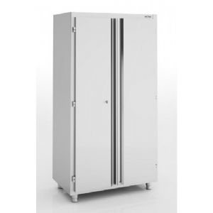 Armoire haute inox portes battantes Longueur 600mm ERATOS