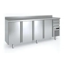 Arri�re-bar r�frig�r� 4 portes pleines battantes et 2 tiroirs neutres CORECO FMR-250