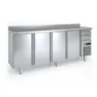 Arrire-bar rfrigr 4 portes pleines battantes et 2 tiroirs neutres CORECO