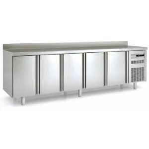 Table rfrigre avec dosseret 5 portes profondeur 700 positif CORECO MRG-300