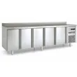 Table rfrigre avec dosseret 5 portes profondeur 700 positif CORECO